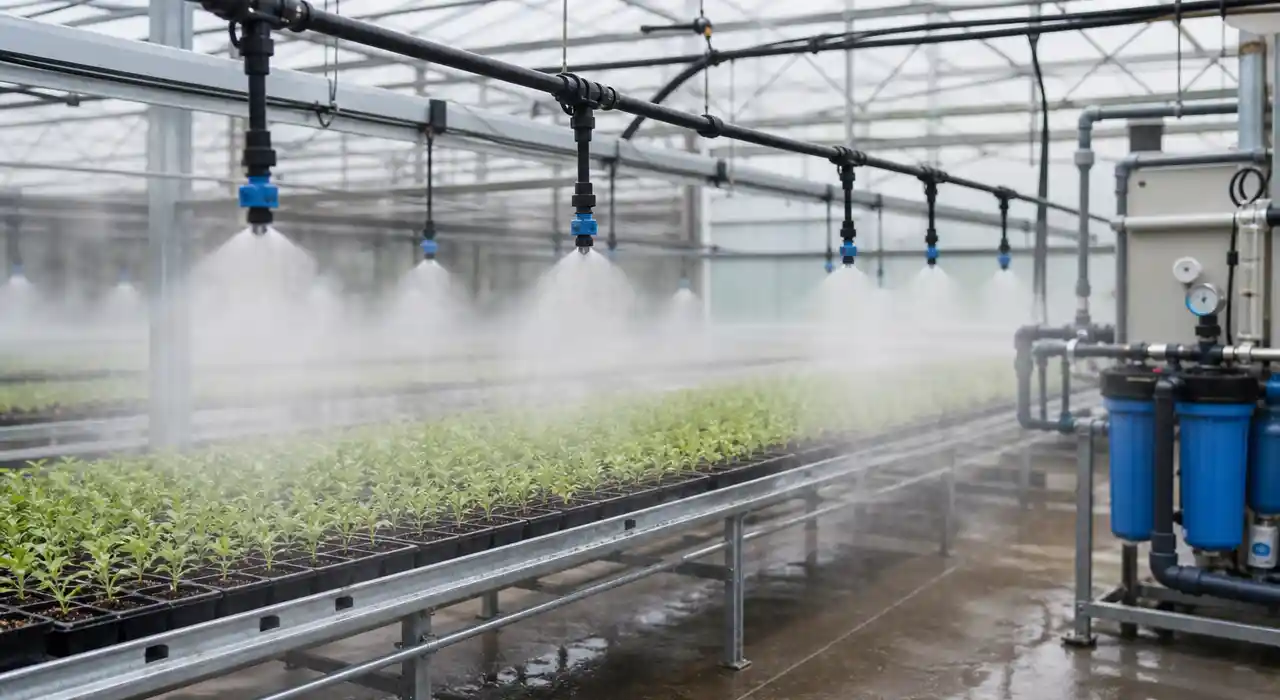 Irrigation spraying