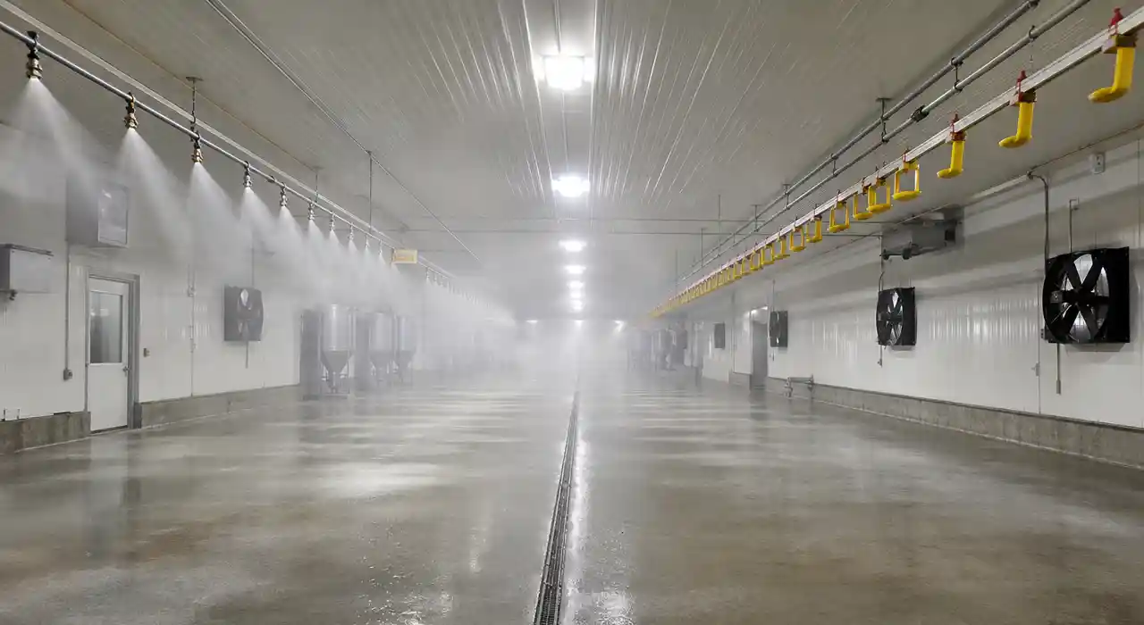 Livestock disinfection