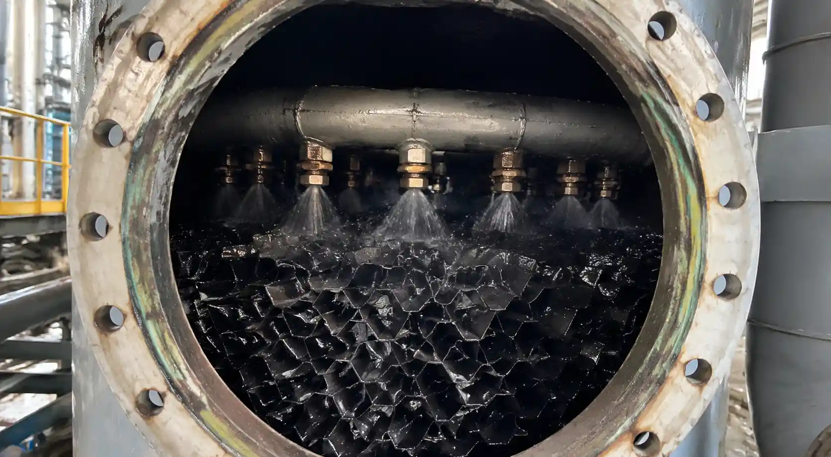 Gas scrubbing