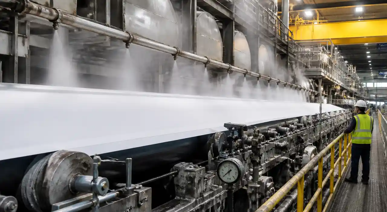 Web humidification