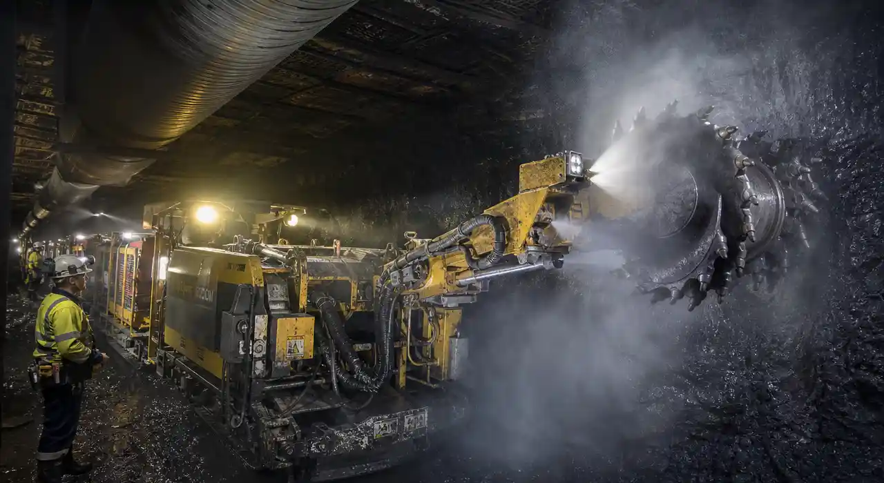 Underground coal mine dust suppression case study
