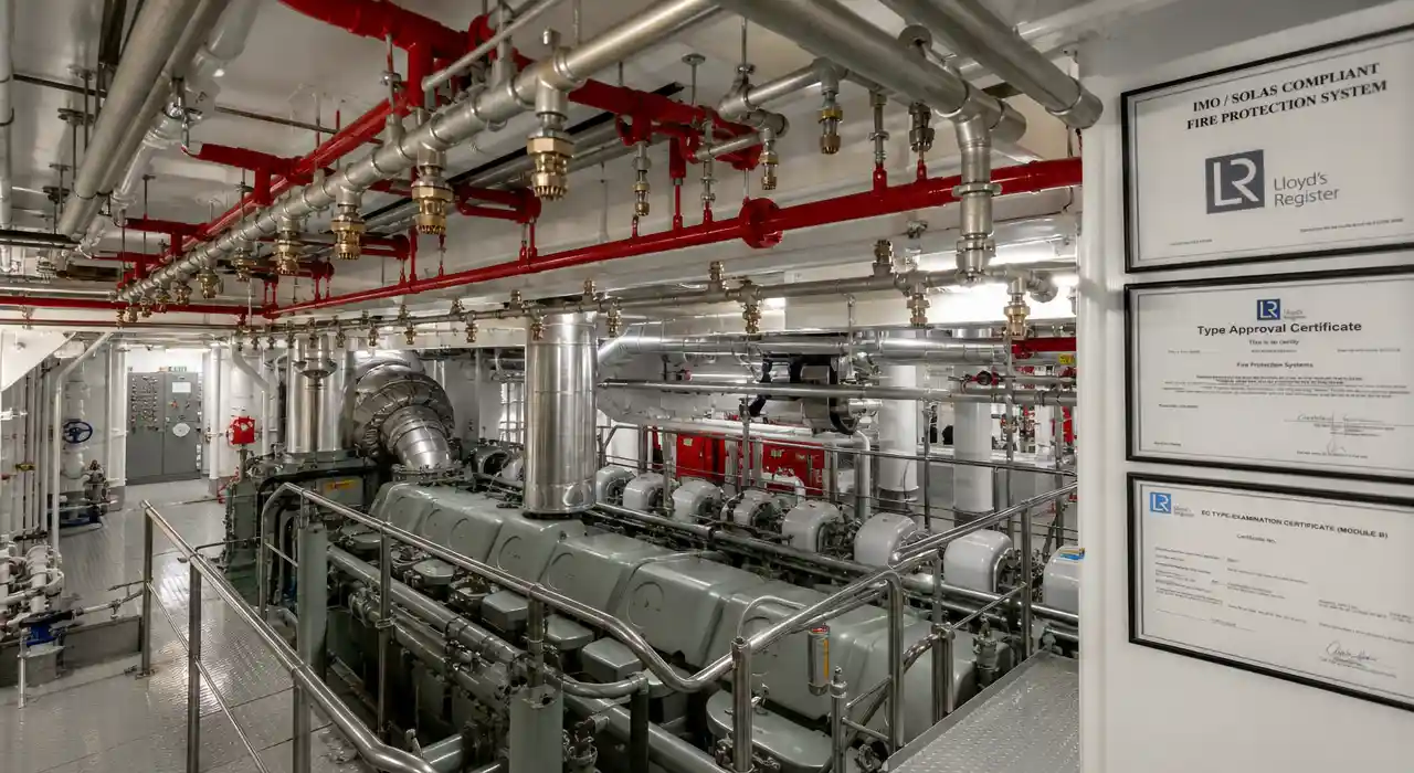 Preventing fire system nozzle clogging