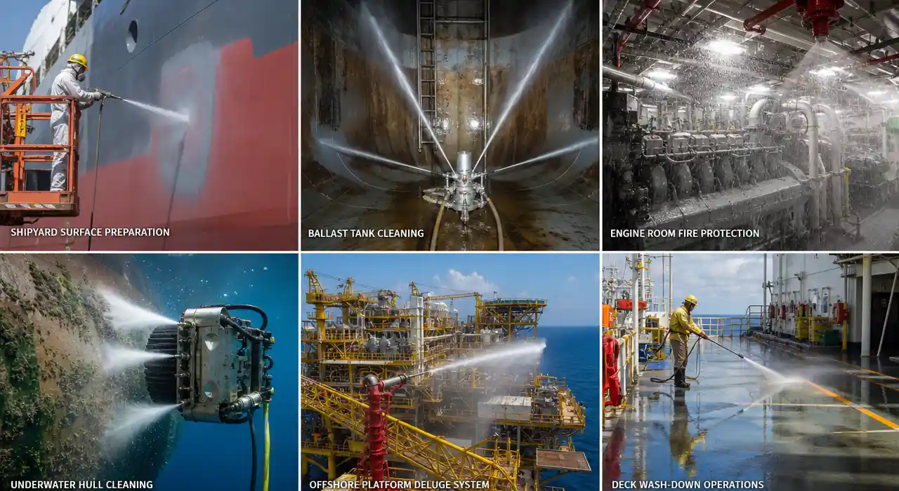 Withstanding harsh saltwater corrosion