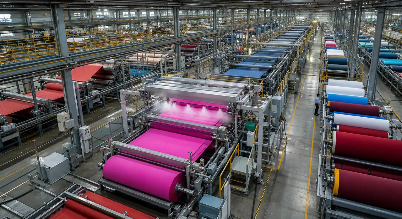 Textile spray nozzle applications