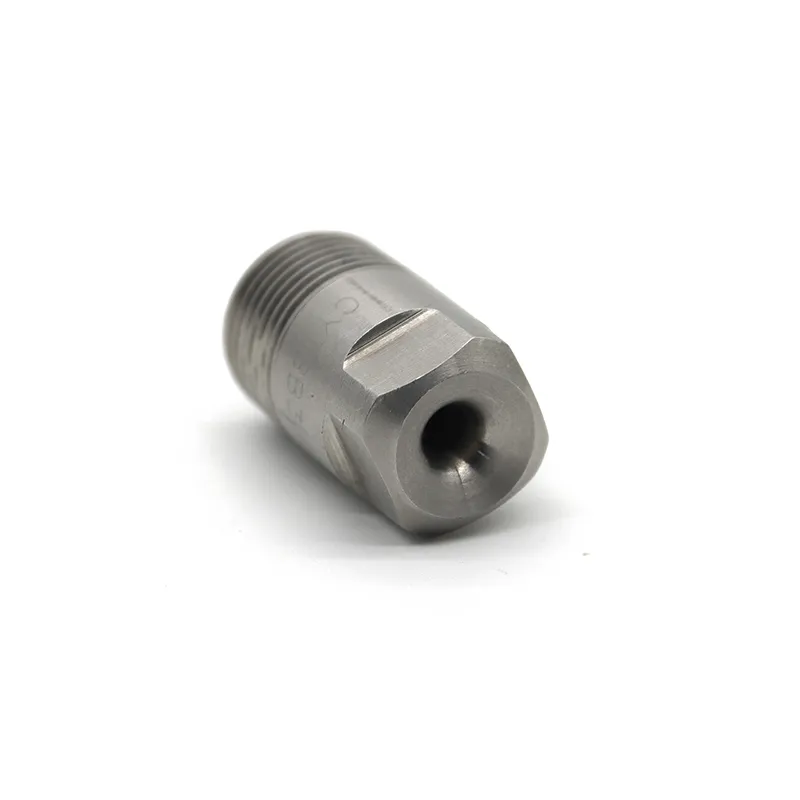 Cleaning Equipment Parts Uniform Distribution 120 Degree Wide Angle Full Cone Nozzle