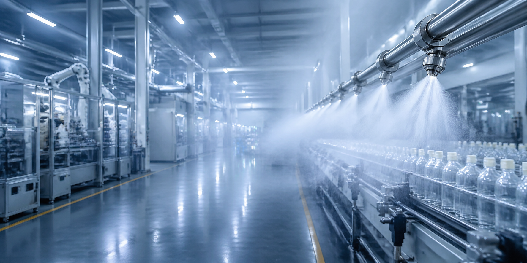 Soluciones de Humidificación Industrial de Alta Precisión y Refrigeración por Niebla