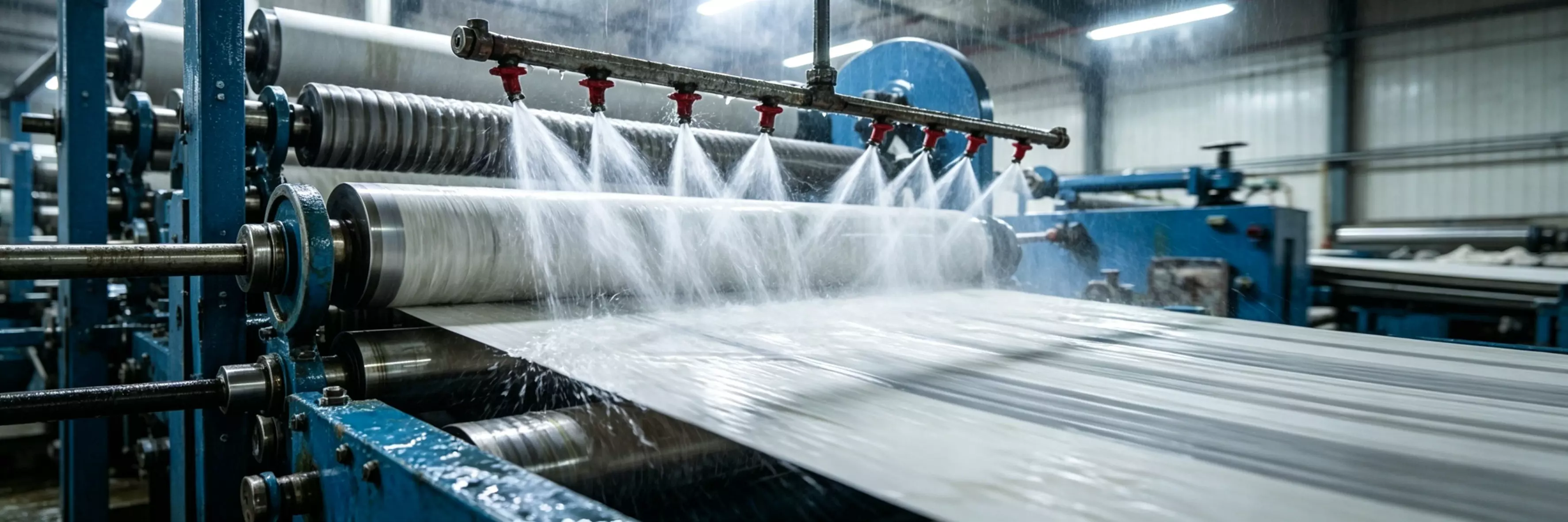 Boquillas de pulverización de alto rendimiento para la industria del papel y la pasta de papel